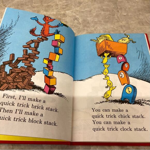 Vintage Dr. Seuss Set of 5 Beginner Reader Books - Picture 8 of 11